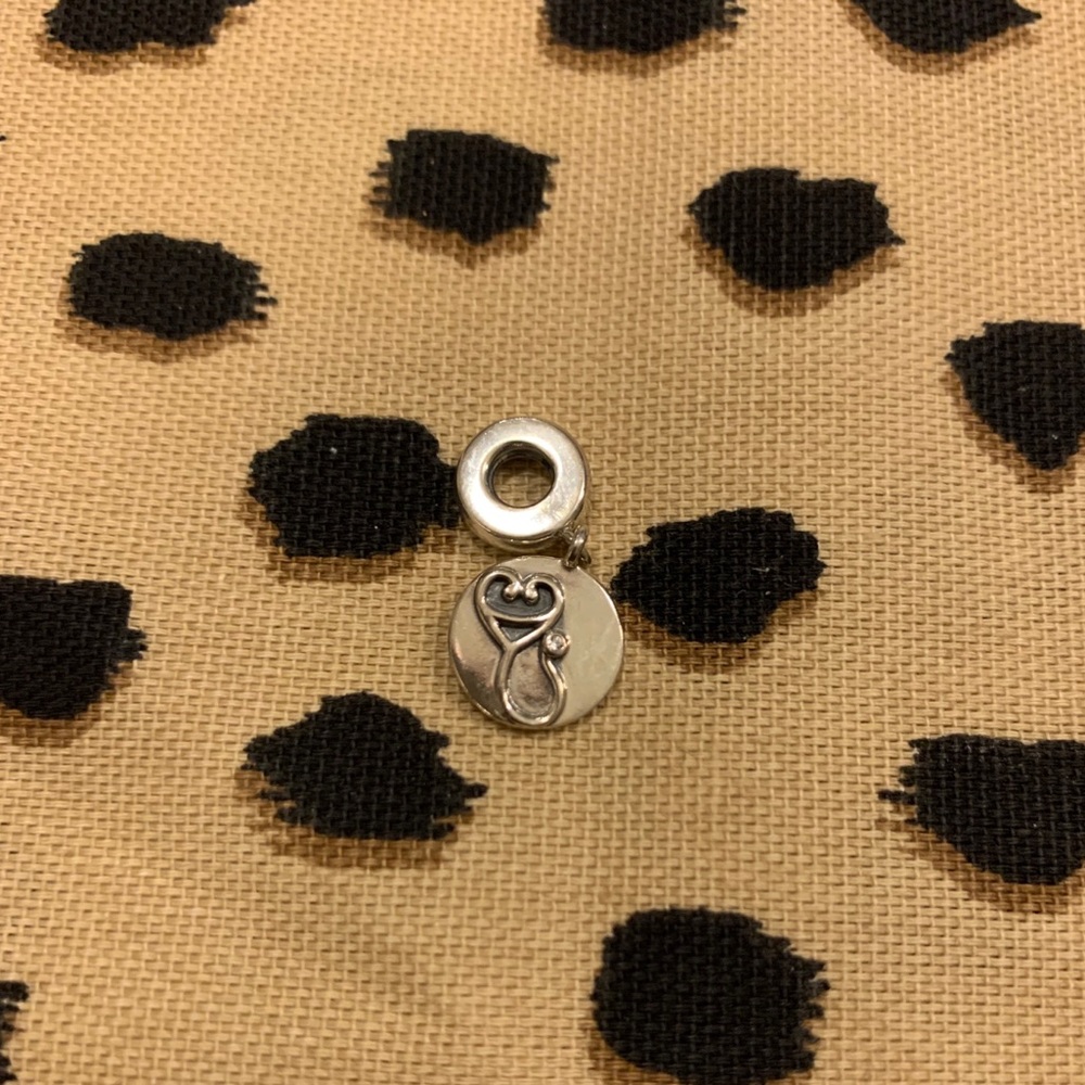 Pandora BraceLet Charm Stethoscope/Caduceus